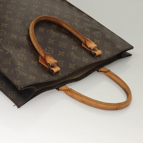 LOUIS VUITTON Monogram Sac Plat Hand Bag M51140 - Picture 6 of 16